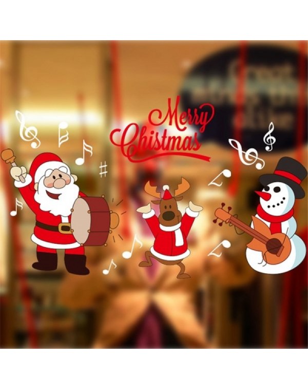 DIY Wall Sticker Home Decor Santa Claus ...