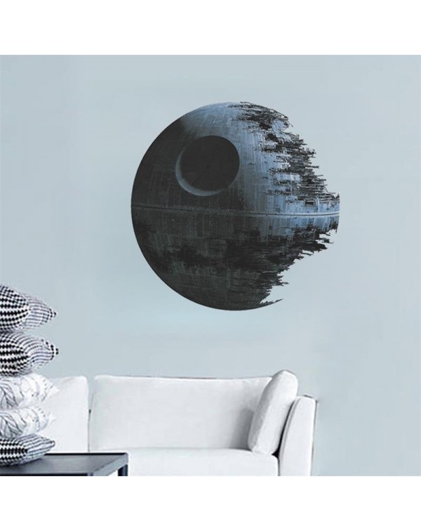 Removable PVC Death Star Wars Wall Stick...