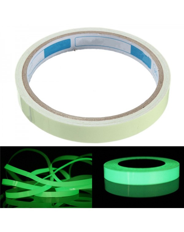 Self Adhesive Luminous Glow-in-the-dark Tape Stage Home Decor Green 5cm*3m