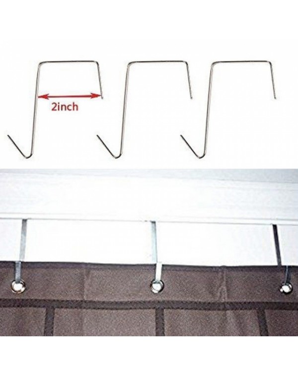 24 Pockets Space Saver Shoe Organizer Over the Door- Coffee