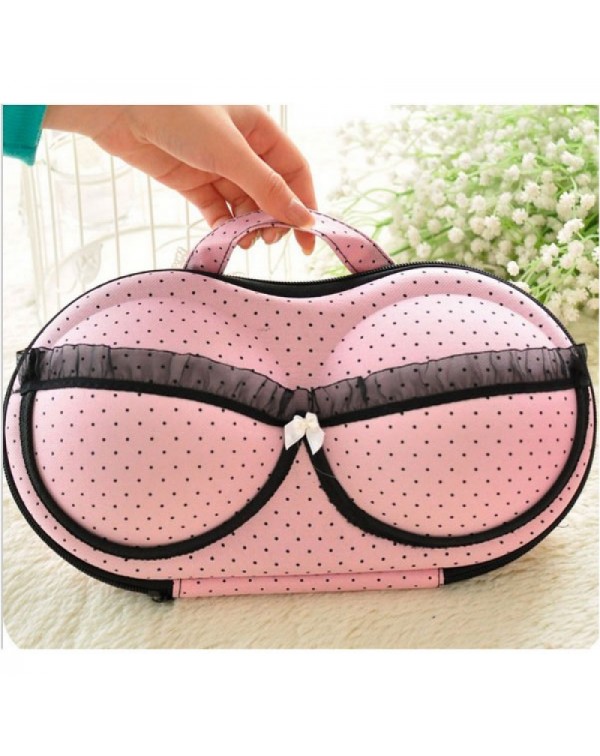 Creative Portable Travel Bra Underwear Organizer Storage Box Bag