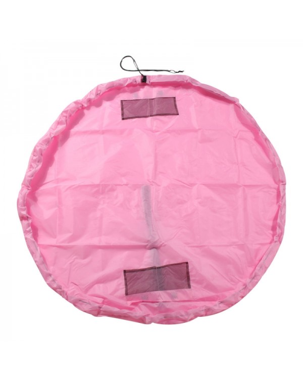 1.5m Large Portable Kids Toys Storage Bag/Play Mat - Pink