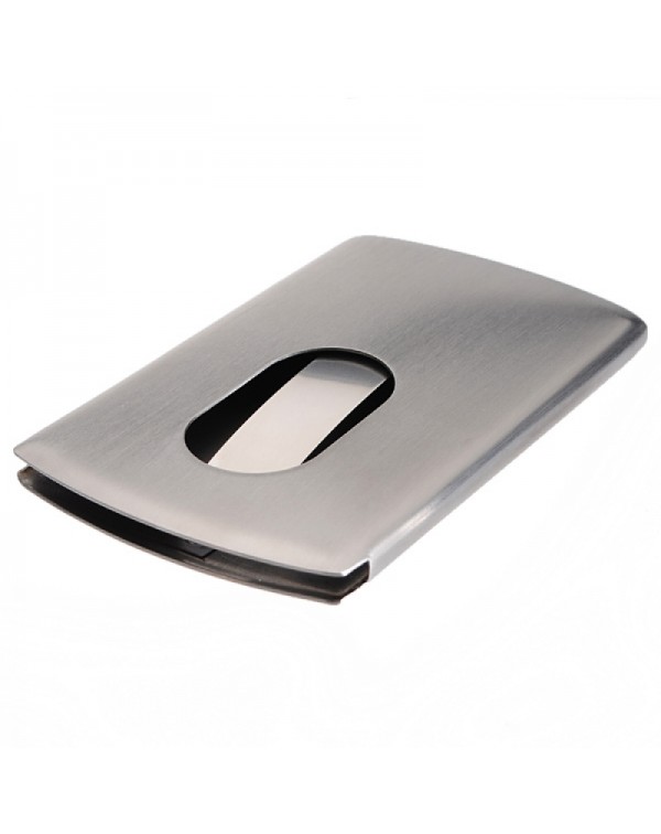 Stainless Steel Business Card Credit Card Holder Case Silver