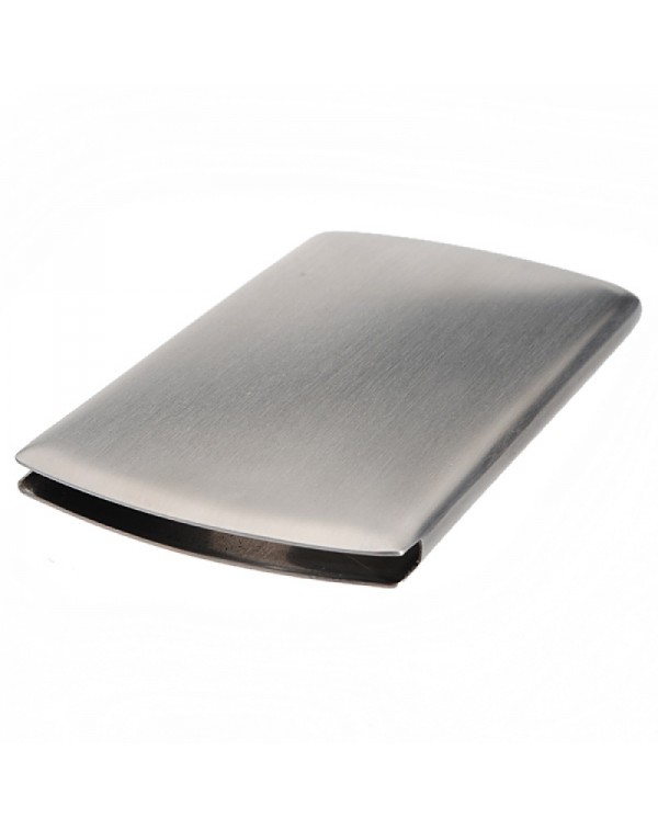 Stainless Steel Business Card Credit Card Holder Case Silver