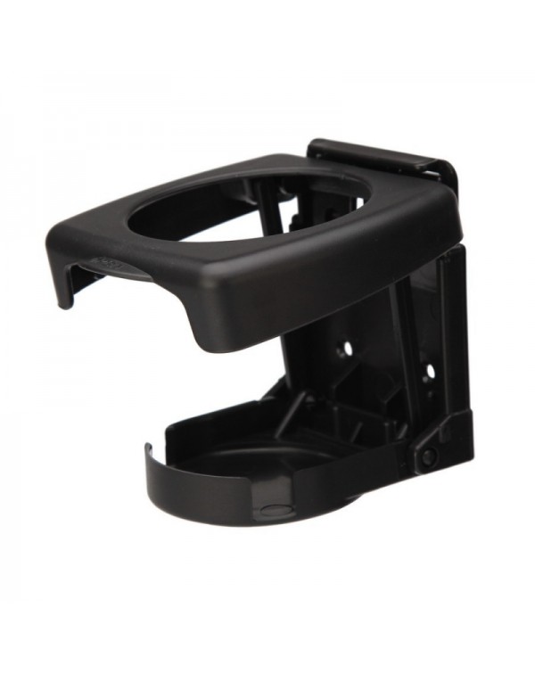 Universal Car Folding Beverage Drink Bottle Cup Mount Holder Stand Black