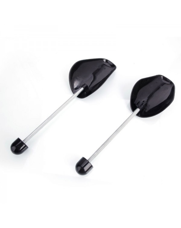 2pcs Men Plastic Spring Shoe Stretchers Black