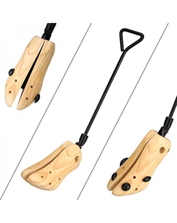 1 Pair Boot Stretchers Professional Wooden Shoes Stretcher for Boots 39-42 M