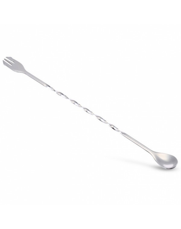 26cm Bar Cocktail Drink  Stainless Steel Mixing Spoon