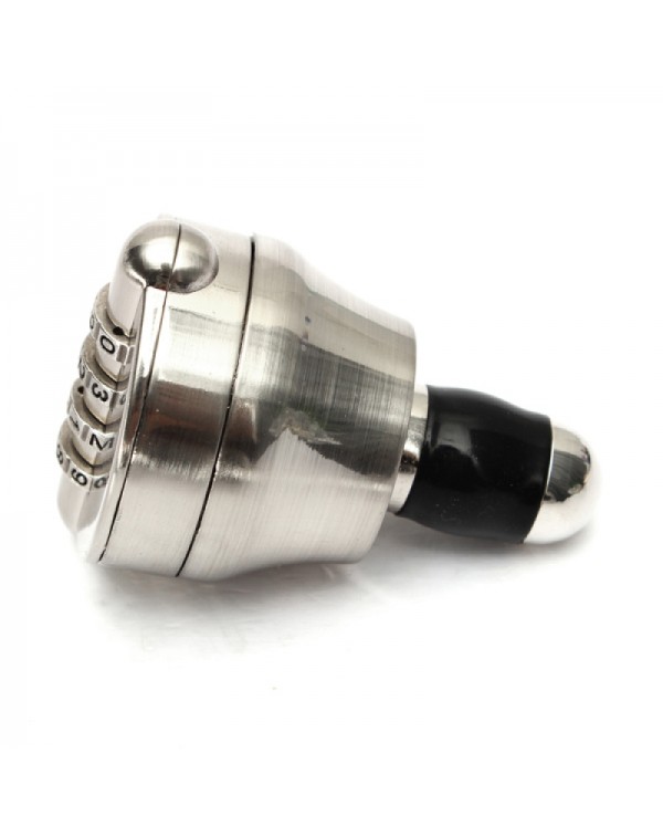 Creative Zinc Alloy Bottle Password Lock Wine Stopper