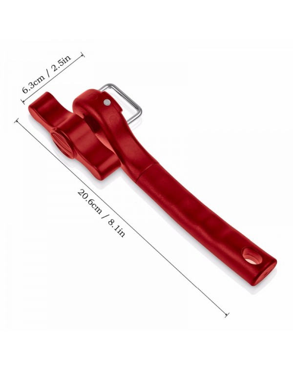 Safety Can Tin Opener Openers Kitchen Tools - Red