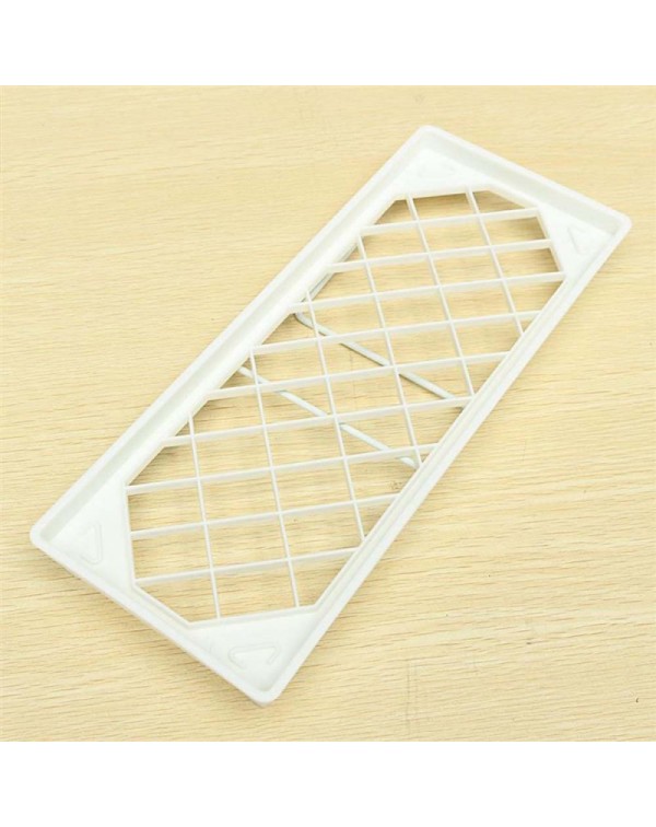 Plastic Foldable Storage Racks Home Bathroom Closet Kitchen Shelving Shelf Holders Organizer - Size S