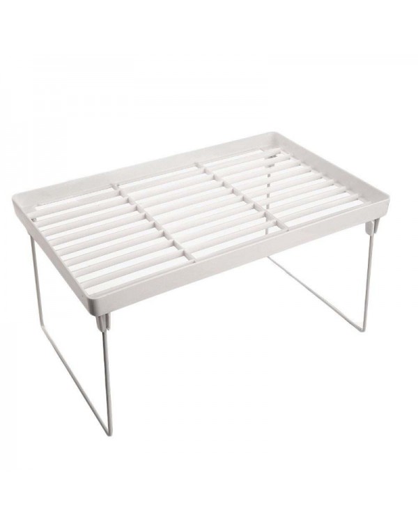 Plastic Foldable Storage Racks Home Bath...