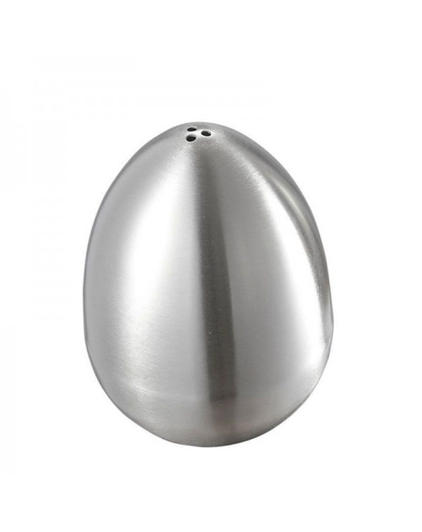 Stainless Steel Egg Shaped Salt Pepper S...