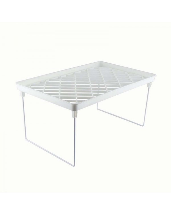 Plastic Foldable Storage Racks Home Bath...