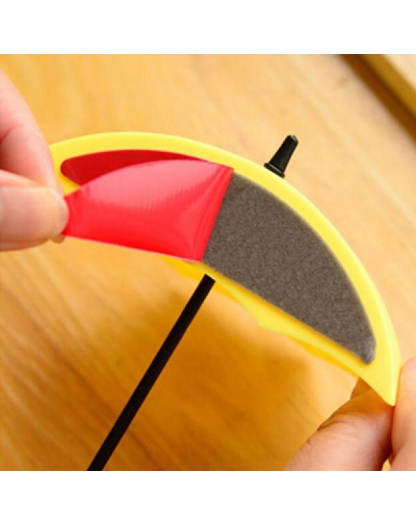 3pcs Novel Umbrella Shape Hooks Home Decoration Paste Orange  Yellow  Red