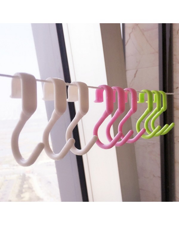 10pcs S-Shaped Hooks Clothes Holder Kitc...