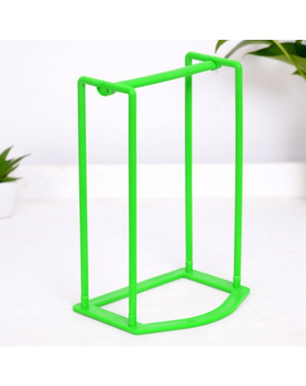 Creative Clothes Hanger Storage Rack Multifunctional Clothespin Organizer Holder Green